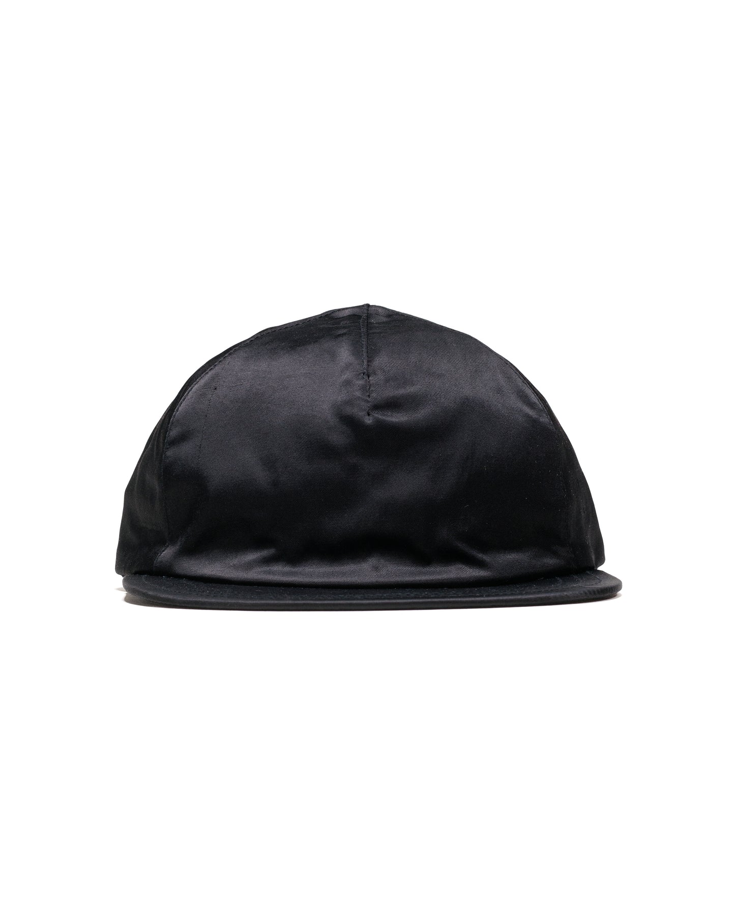 lost & found Found Feather Found Feather 2 Panel Trucker Cap Rayon Cotton Dyed Satin Black