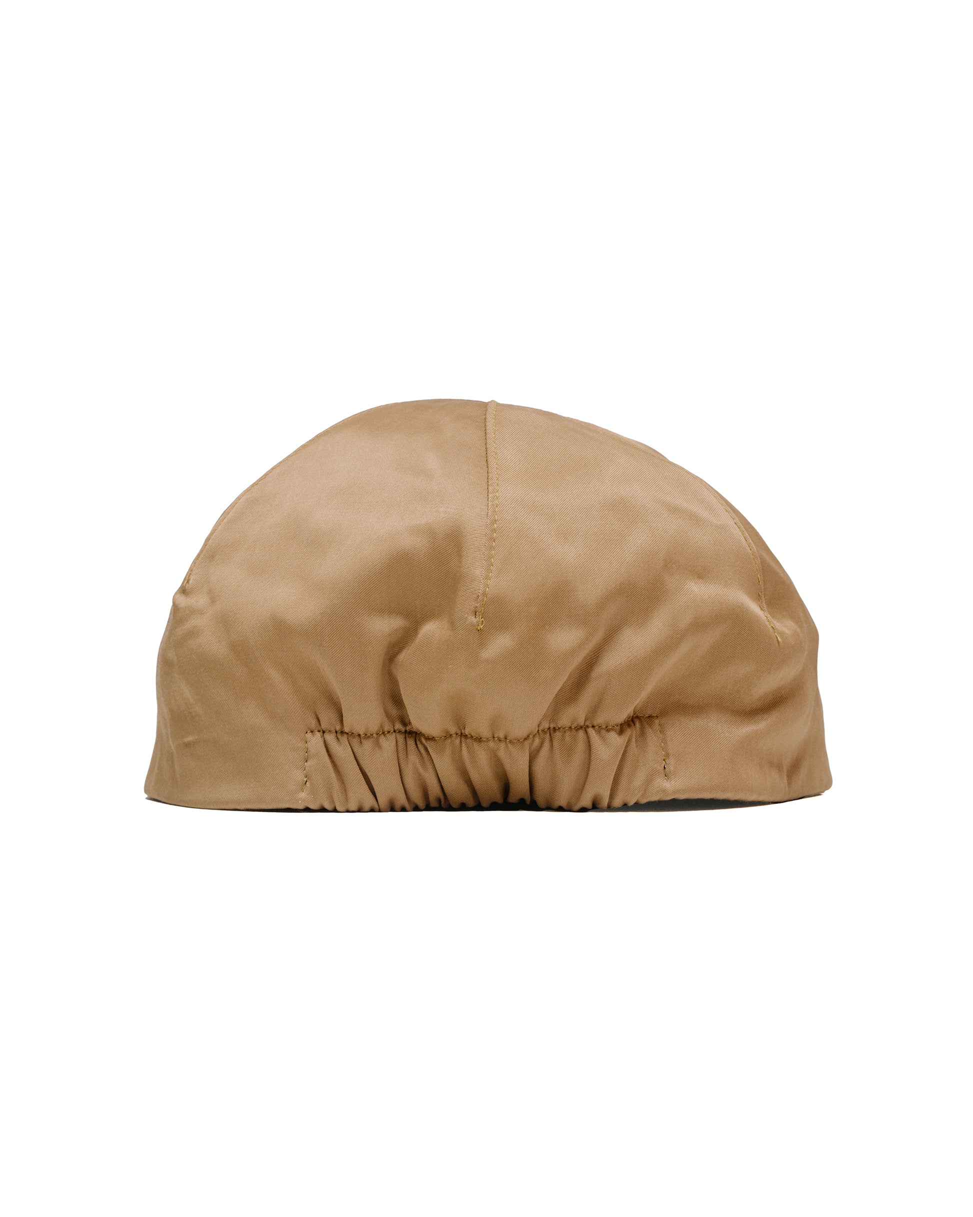 lost & found Found Feather Found Feather 2 Panel Trucker Cap Rayon Cotton Dyed Satin Brown