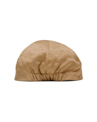 lost & found Found Feather Found Feather 2 Panel Trucker Cap Rayon Cotton Dyed Satin Brown