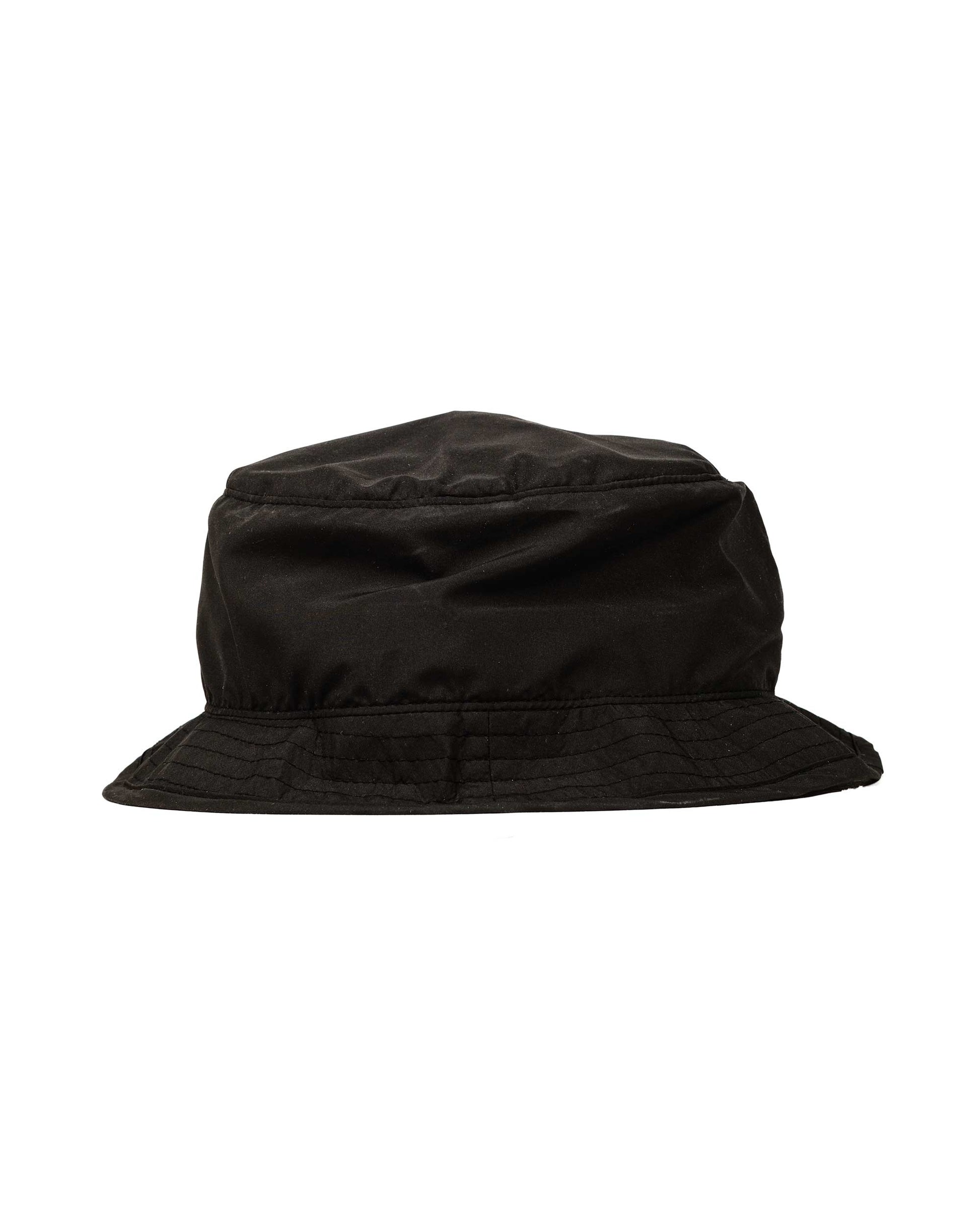 lost & found Found Feather Found Feather Boonie Crusher Hat Poly Dyed Taffeta Black