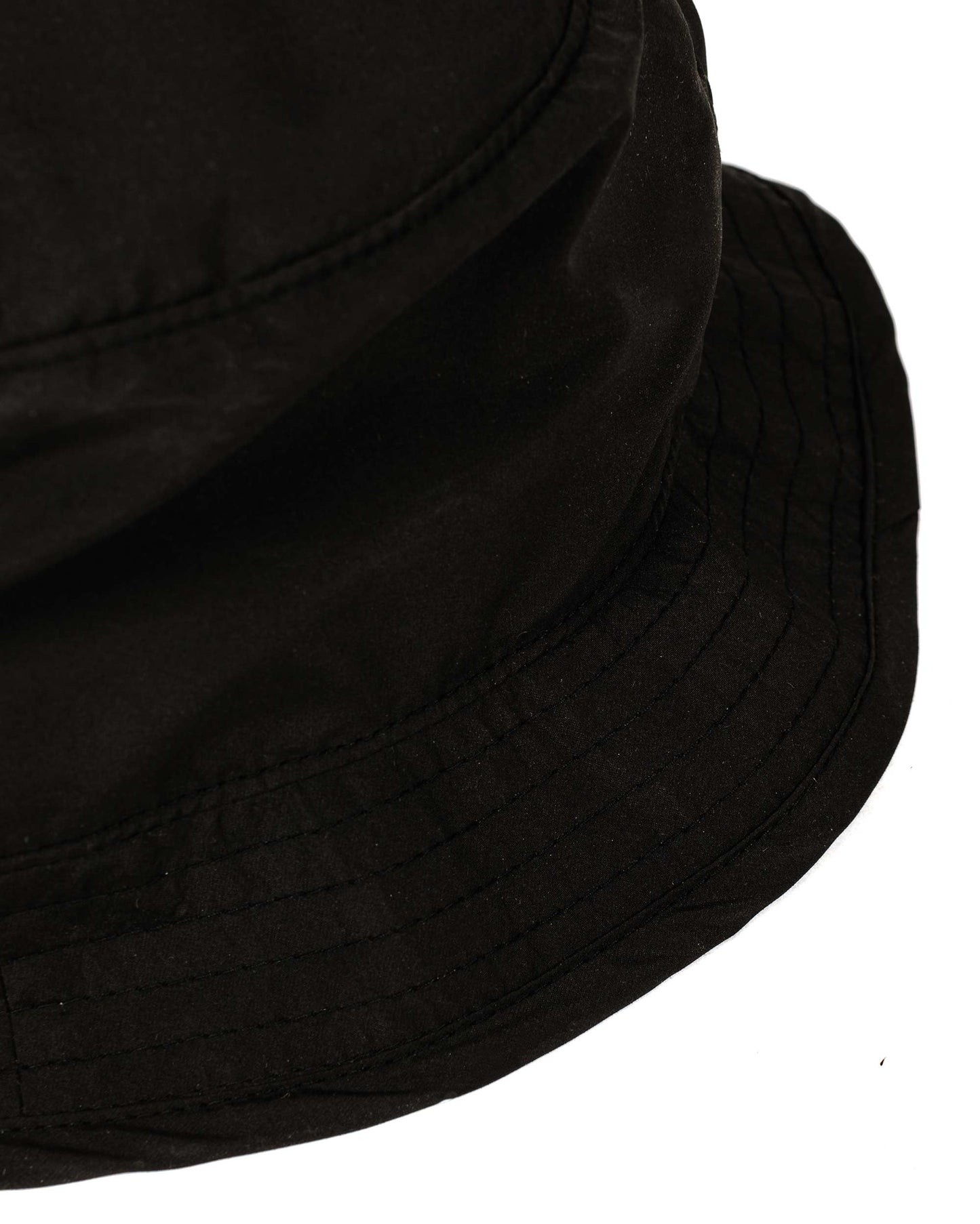 lost & found Found Feather Found Feather Boonie Crusher Hat Poly Dyed Taffeta Black