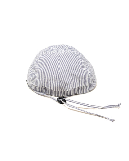 Found Feather Classic Corded Cap Cotton Yarn Dyed Sheeting Blue Stripe
