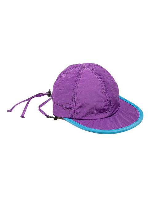 Found Feather Classic Corded Cap Nylon Dyed Taffeta Purple