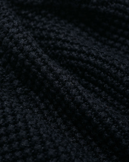lost & found Found Feather Found Feather Knit Bucket Hat Black