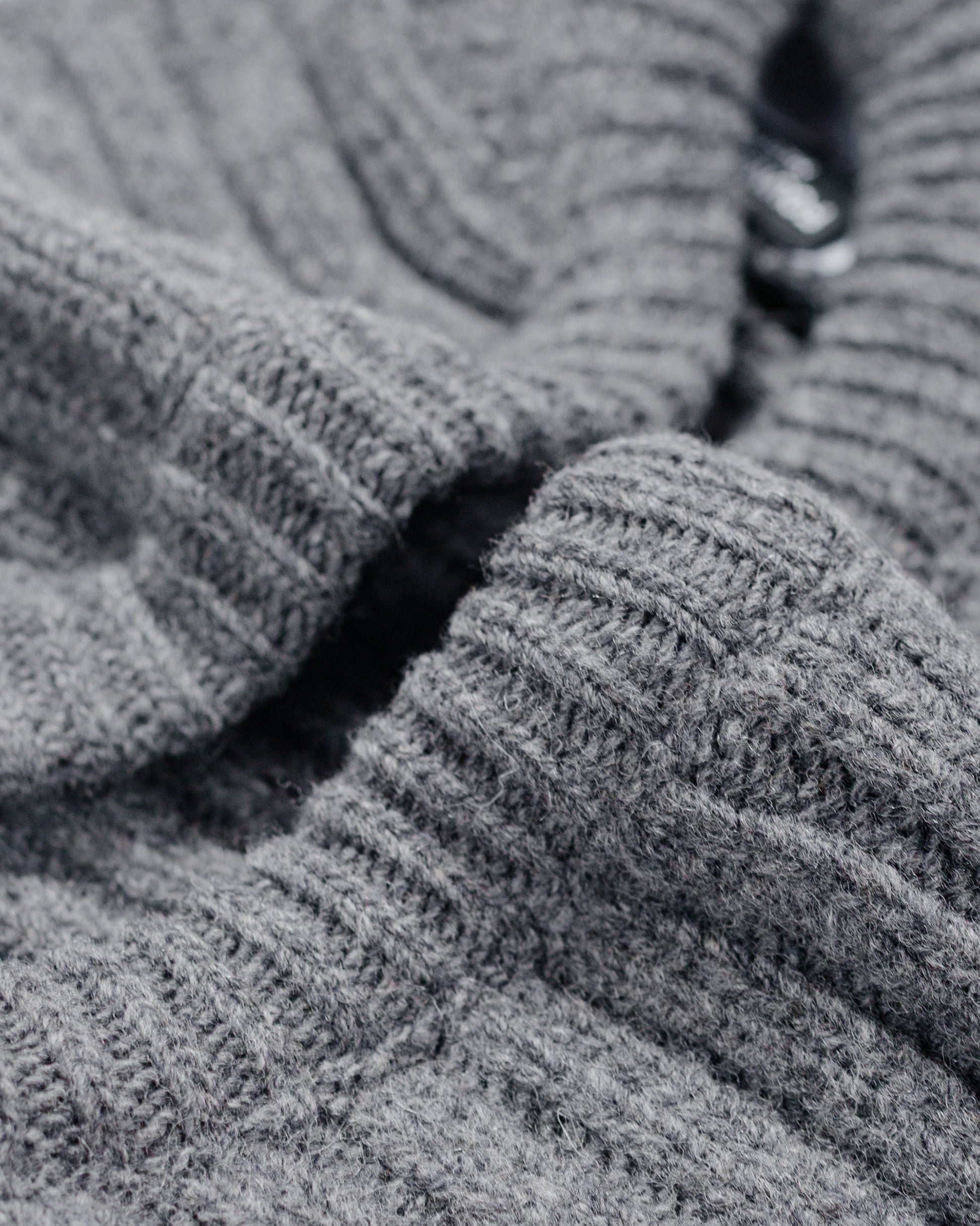 lost & found Found Feather Found Feather Lost & Found Balaclava Lambswool Charcoal