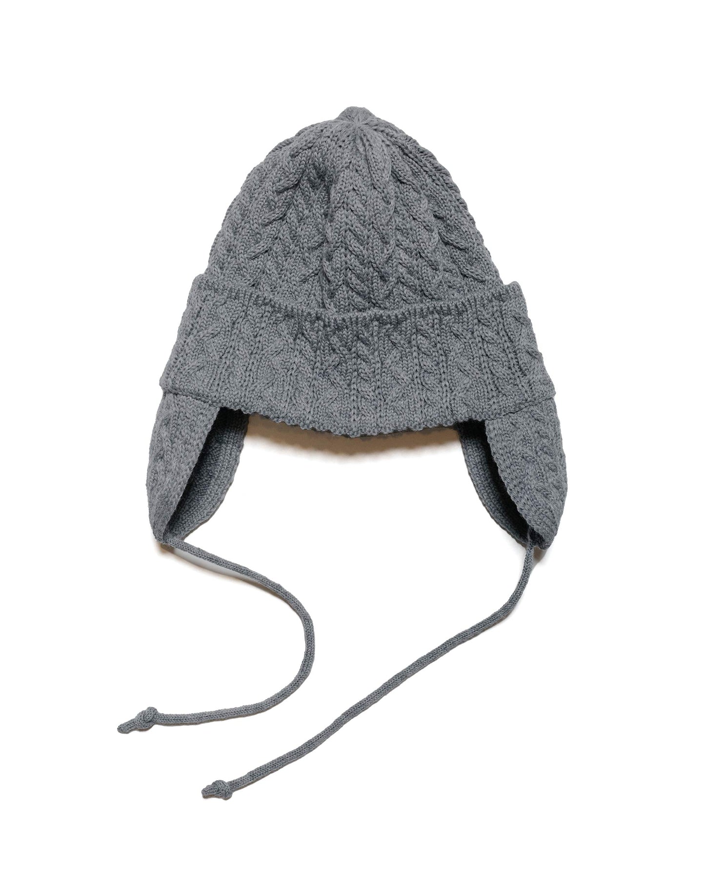 lost & found Found Feather Found Feather Lost & Found Elias Knit Flightcap Italian Merino Wool Blue
