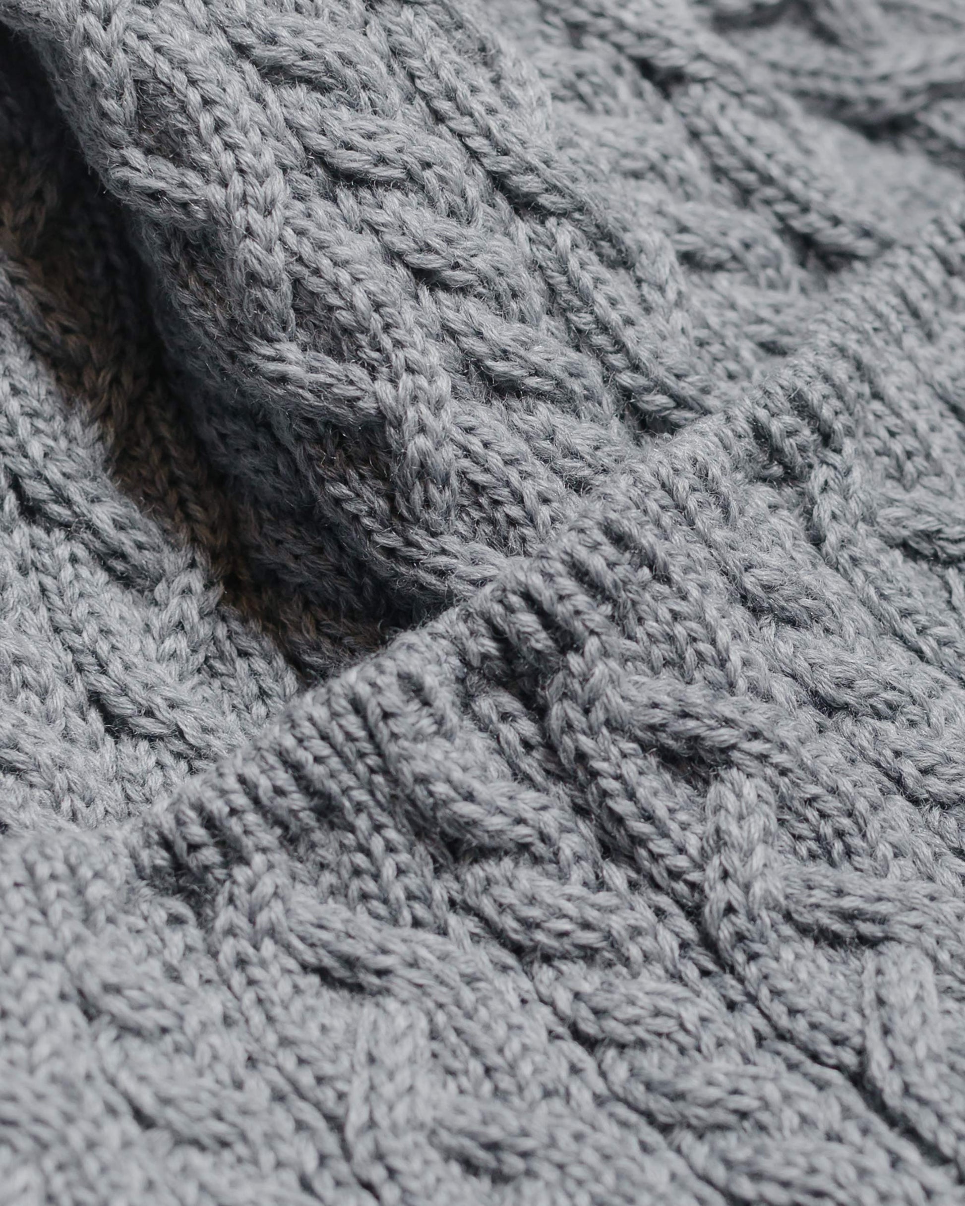 lost & found Found Feather Found Feather Lost & Found Elias Knit Flightcap Italian Merino Wool Blue
