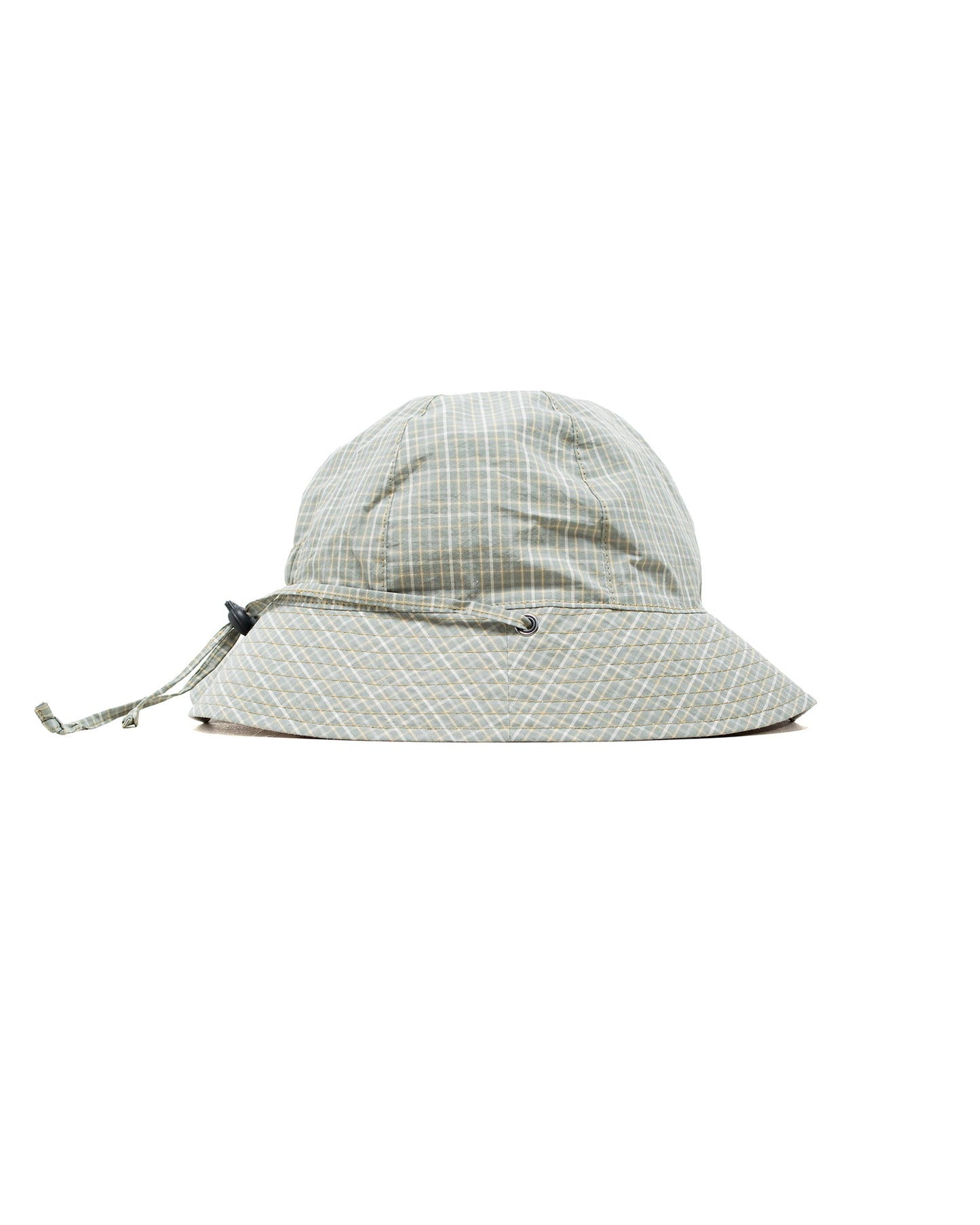 lost & found Found Feather Found Feather Military Sun Hat (Reversible) Green Check
