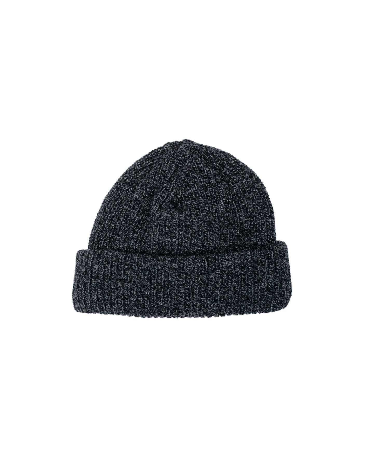lost & found Found Feather Found Feather Oversized Watch Cap Italian Merino Wool Charcoal