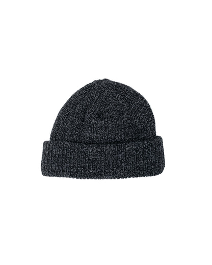 lost & found Found Feather Found Feather Oversized Watch Cap Italian Merino Wool Charcoal