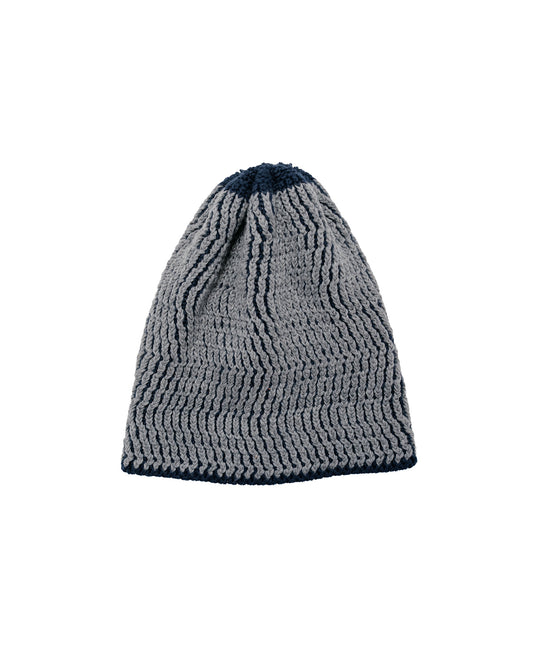 Found Feather Wave Skully Navy Grey
