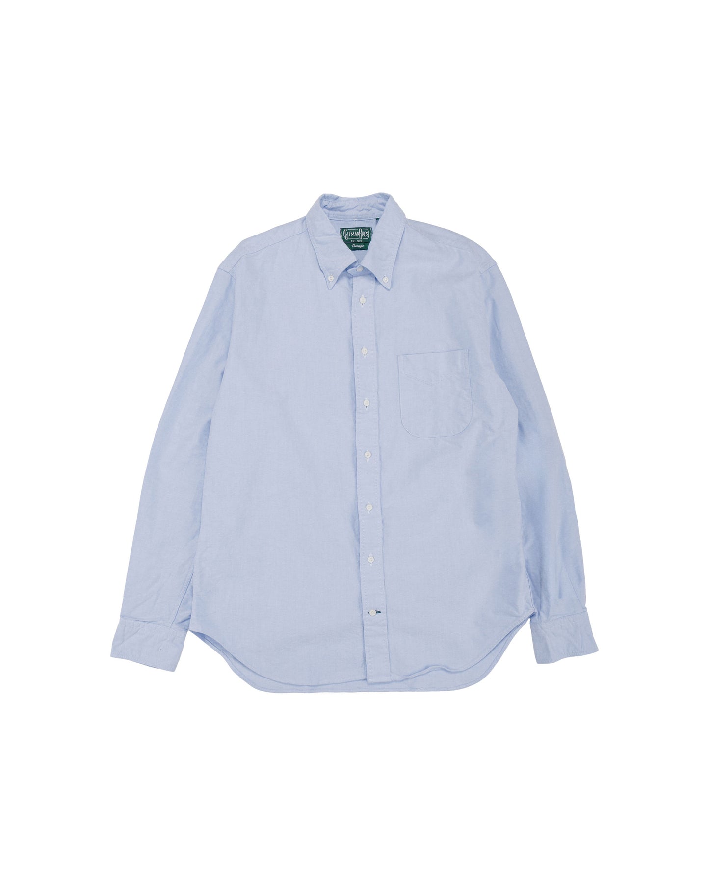 lost & found Gitman Vintage Bros. Gitman Vintage Bros. Blue Oxford Long Sleeve