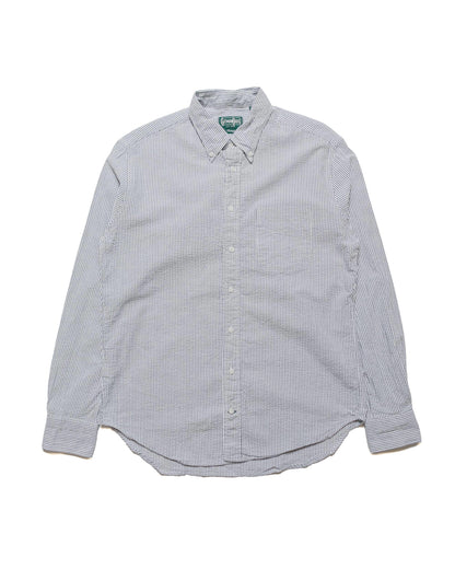 lost & found Gitman Vintage Bros. Gitman Vintage Bros. Charcoal Seersucker Shirt