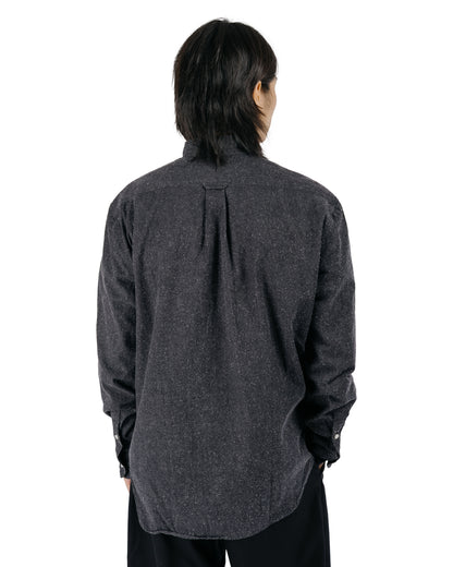 Gitman Vintage Bros. Black Japanese Silk Denim Shirt