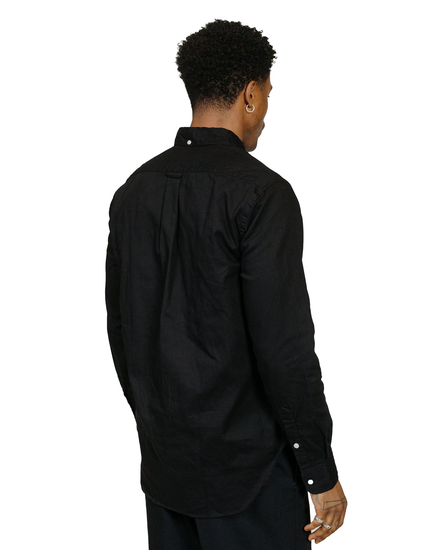lost & found Gitman Vintage Bros. Gitman Vintage Bros. Black Overdye Oxford Long Sleeve