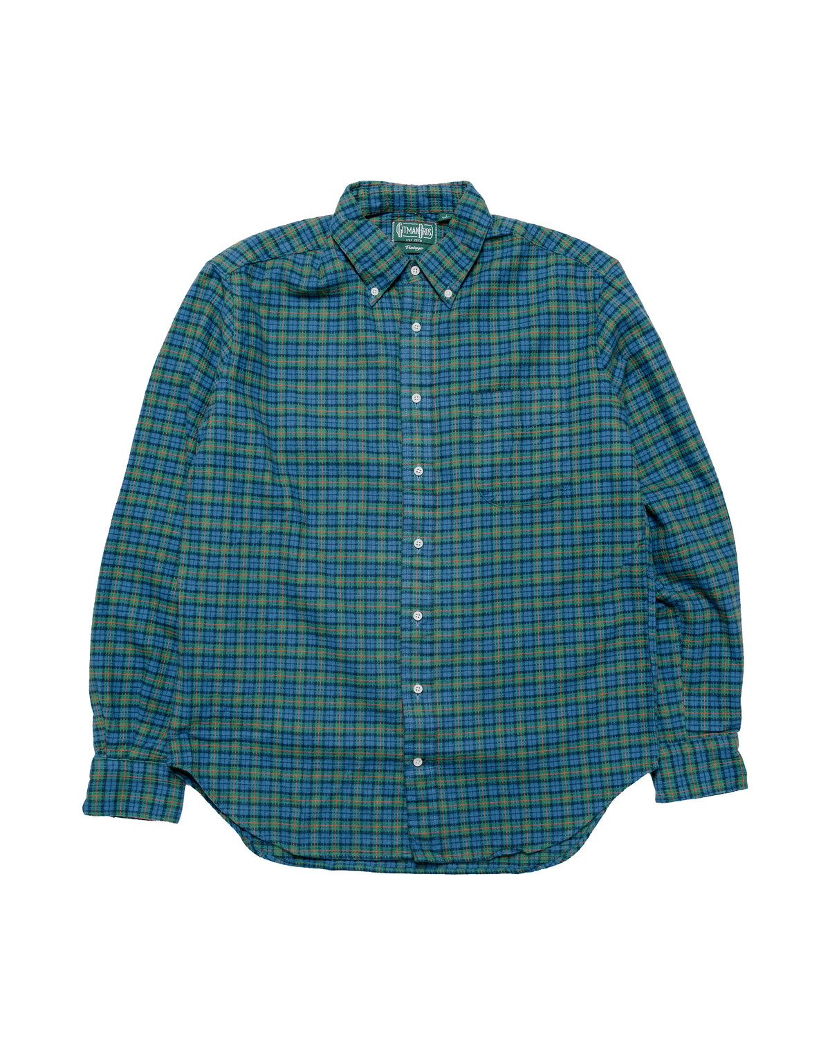 Gitman Vintage Bros. Blackwatch Brushed Dobby Check Shirt