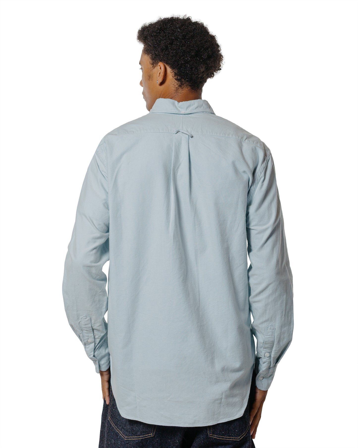 Gitman Vintage Bros. Blue Brushed Fall Oxford