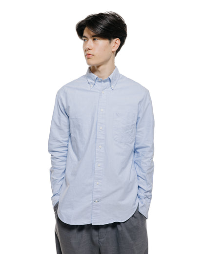 lost & found Gitman Vintage Bros. Gitman Vintage Bros. Blue Oxford Long Sleeve