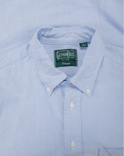 lost & found Gitman Vintage Bros. Gitman Vintage Bros. Blue Oxford Long Sleeve