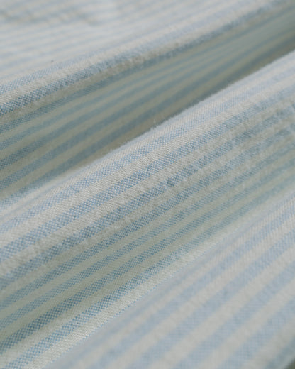 Gitman Vintage Bros. Blue Stripe Brushed Fall Oxford