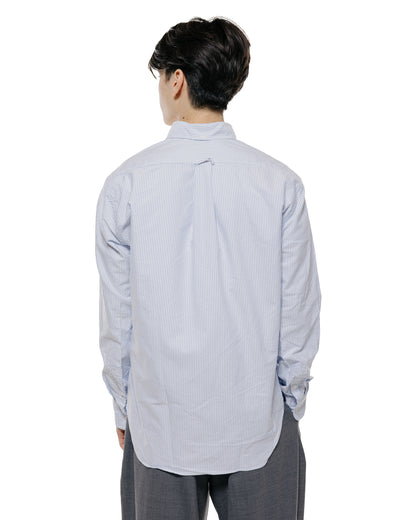 lost & found Gitman Vintage Bros. Gitman Vintage Bros. Blue Stripe Oxford Long Sleeve