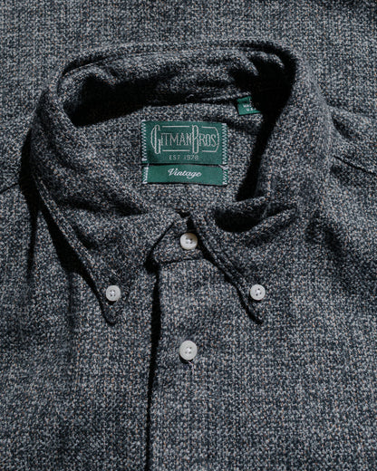 Gitman Vintage Bros. Grey Cotton Tweed Shirt