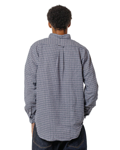 Gitman Vintage Bros. Grey Houndstooth Check Shirt
