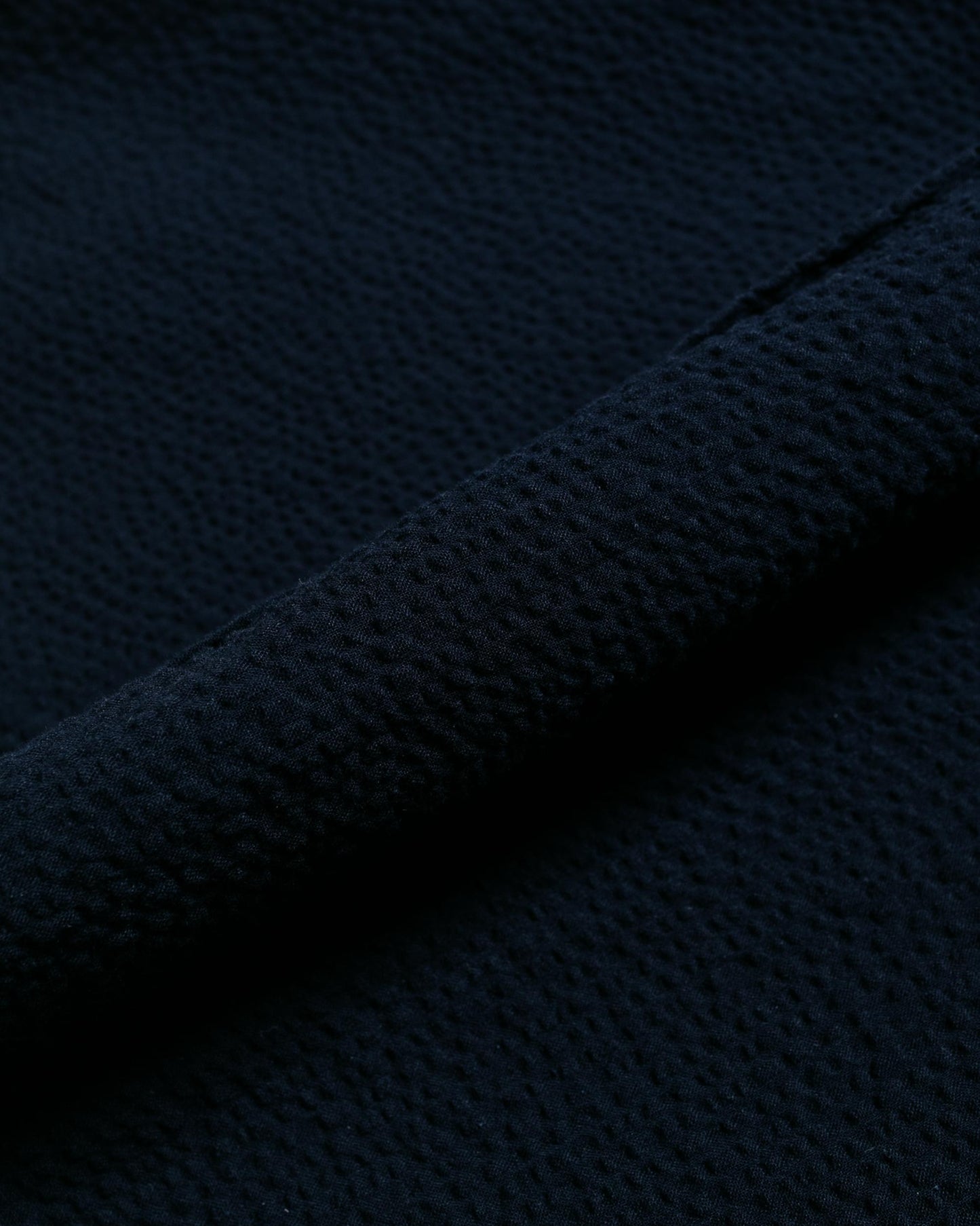 lost & found Gitman Vintage Bros. Gitman Vintage Bros. Navy Overdye Seersucker Short Sleeve Shirt