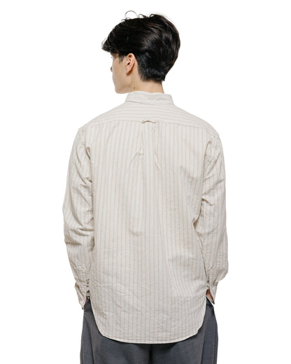 lost & found Gitman Vintage Bros. Gitman Vintage Bros. Tan Japanese Striped Oxford