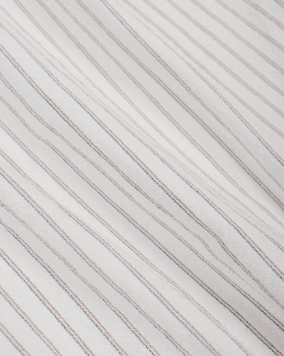 lost & found Gitman Vintage Bros. Gitman Vintage Bros. White Japanese Striped Oxford