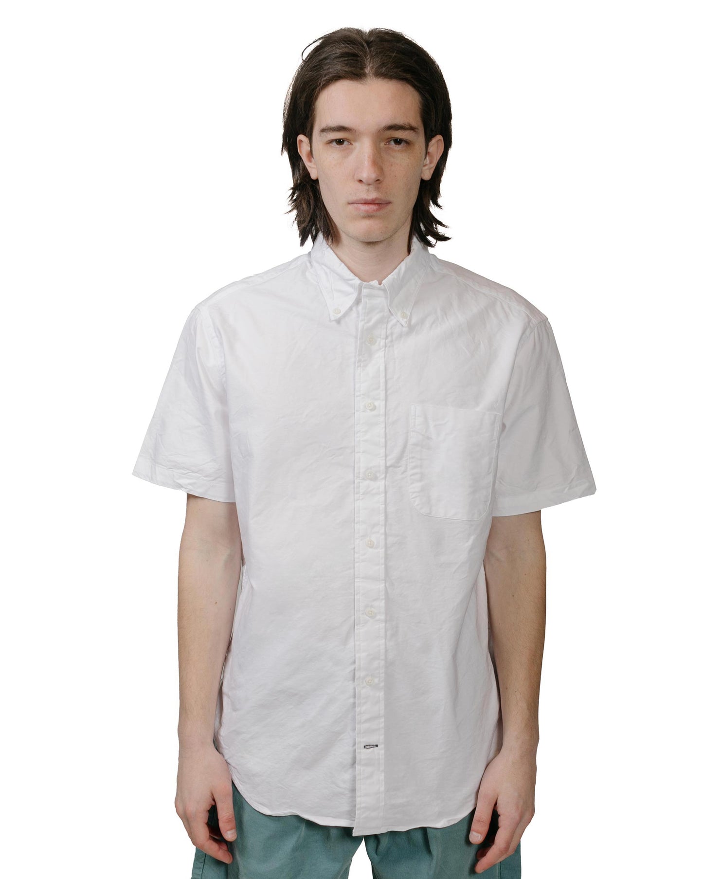 lost & found Gitman Vintage Bros. Gitman Vintage Bros. White Oxford Short Sleeve