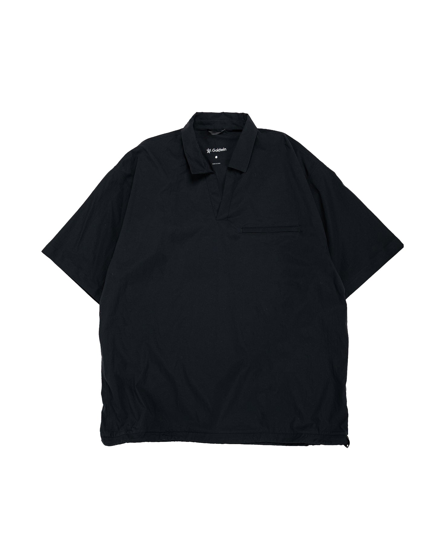 lost & found Goldwin Goldwin Stretch Bilo S/S Pullover Black