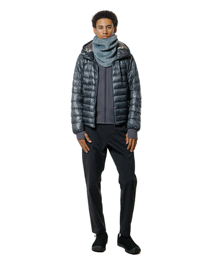 lost & found Goldwin Goldwin 1000FP Sputtering Hooded Down Jacket Wolf Gray