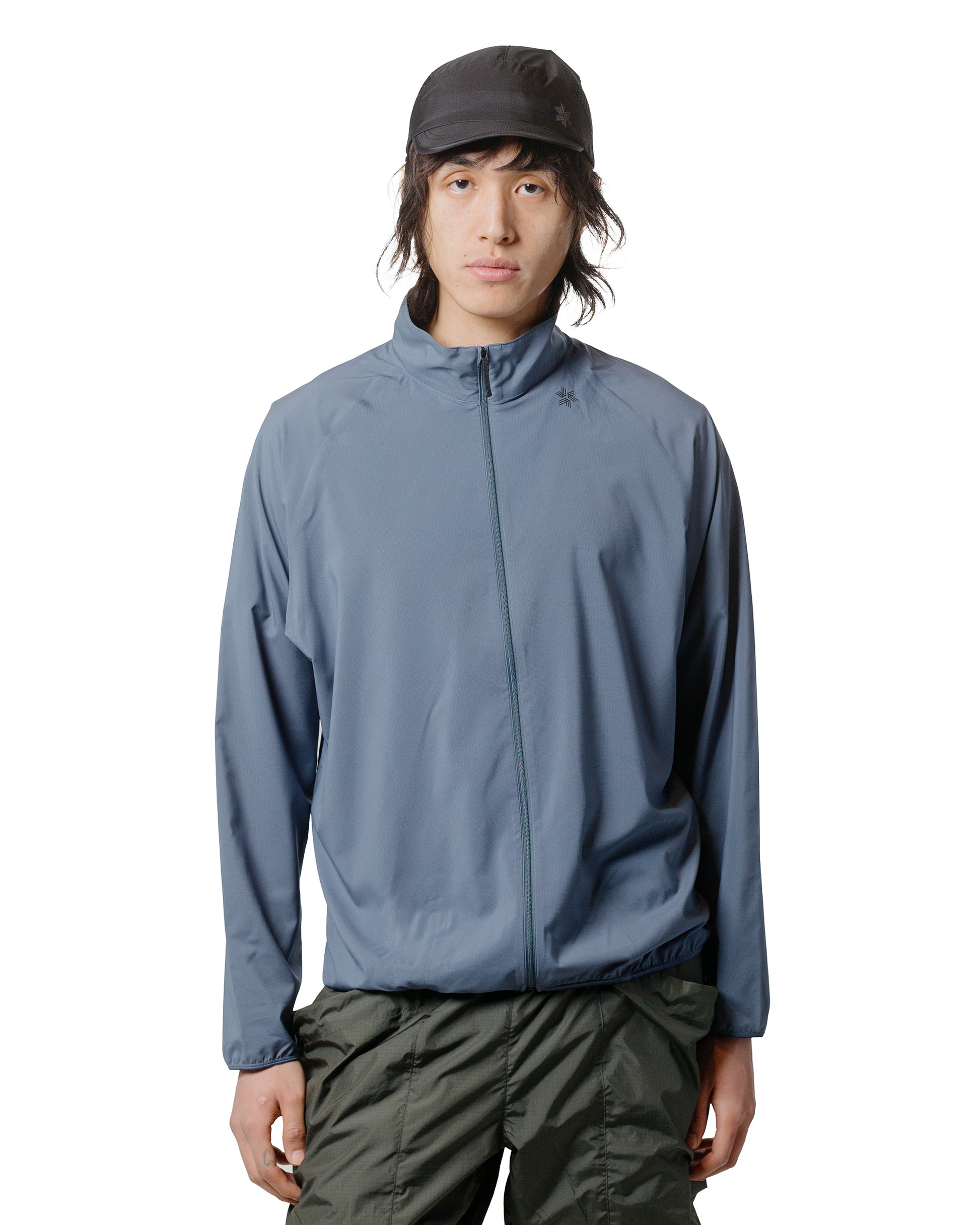 lost & found Goldwin Goldwin Floating Wind Shell Jacket Graphite Navy