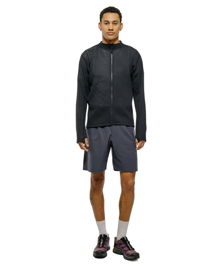 lost & found Goldwin Goldwin One Tuck Light Stretch Shorts Ebony Gray