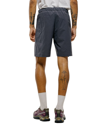 lost & found Goldwin Goldwin One Tuck Light Stretch Shorts Ebony Gray