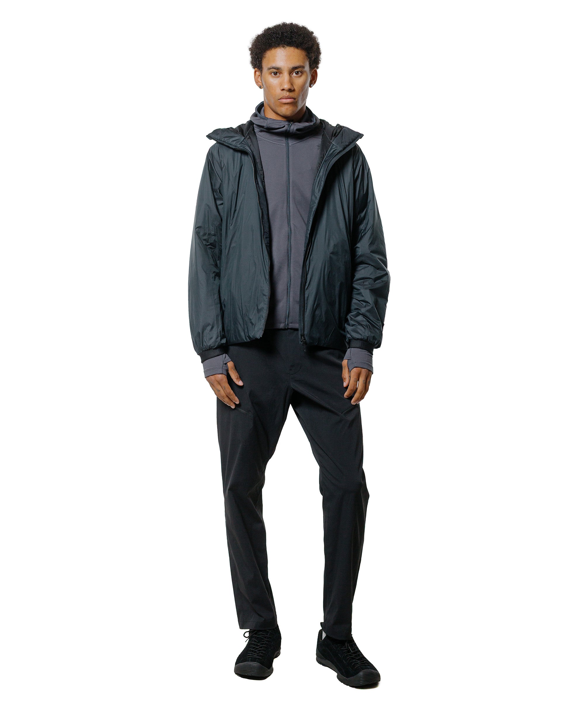 lost & found Goldwin Goldwin PERTEX QUANTUM Padded Warm Jacket Wolf Gray