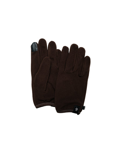 Goldwin POLARTEC Wind Pro Gloves Jet Brown