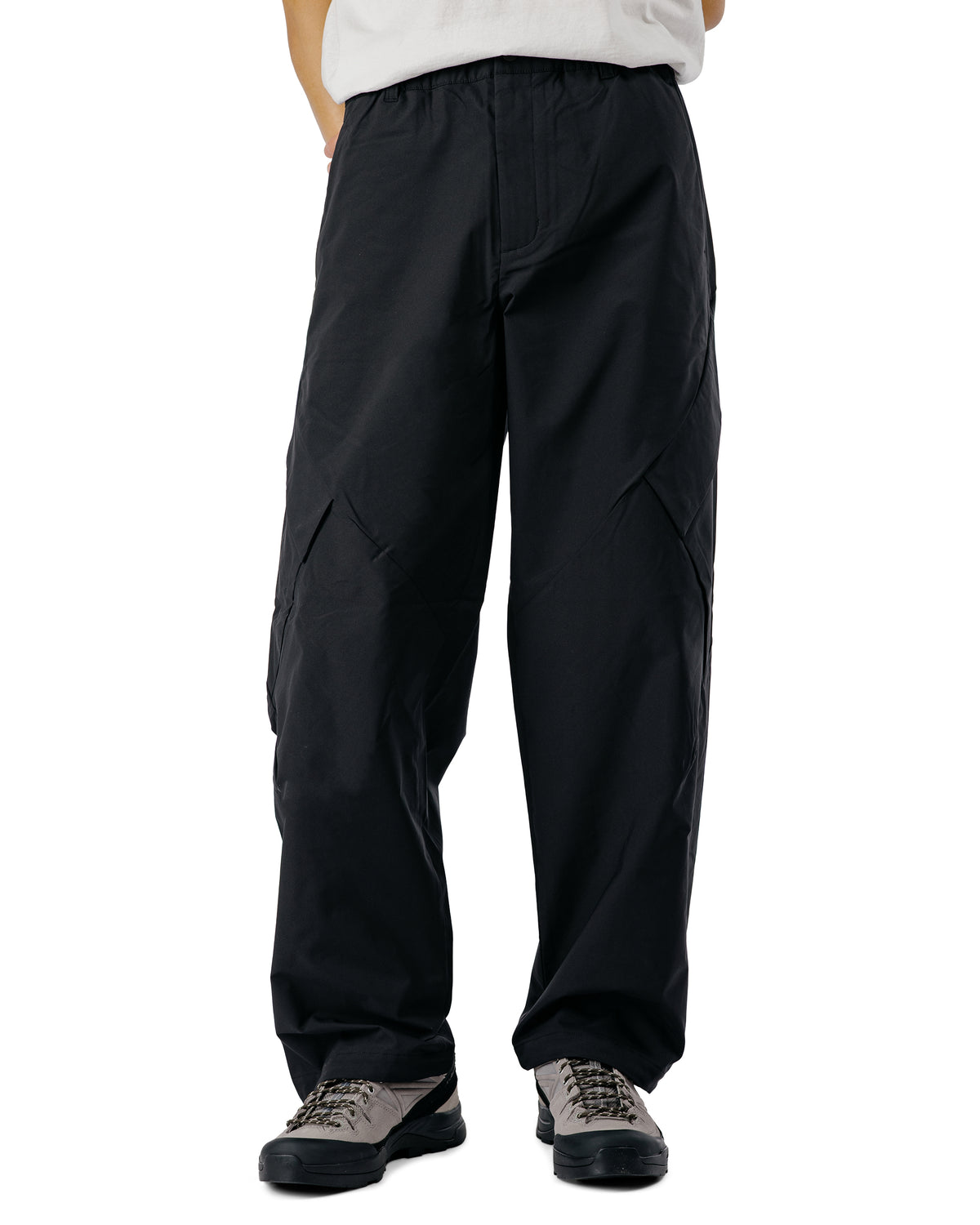 Goldwin Pocket Double Weave Pants Black