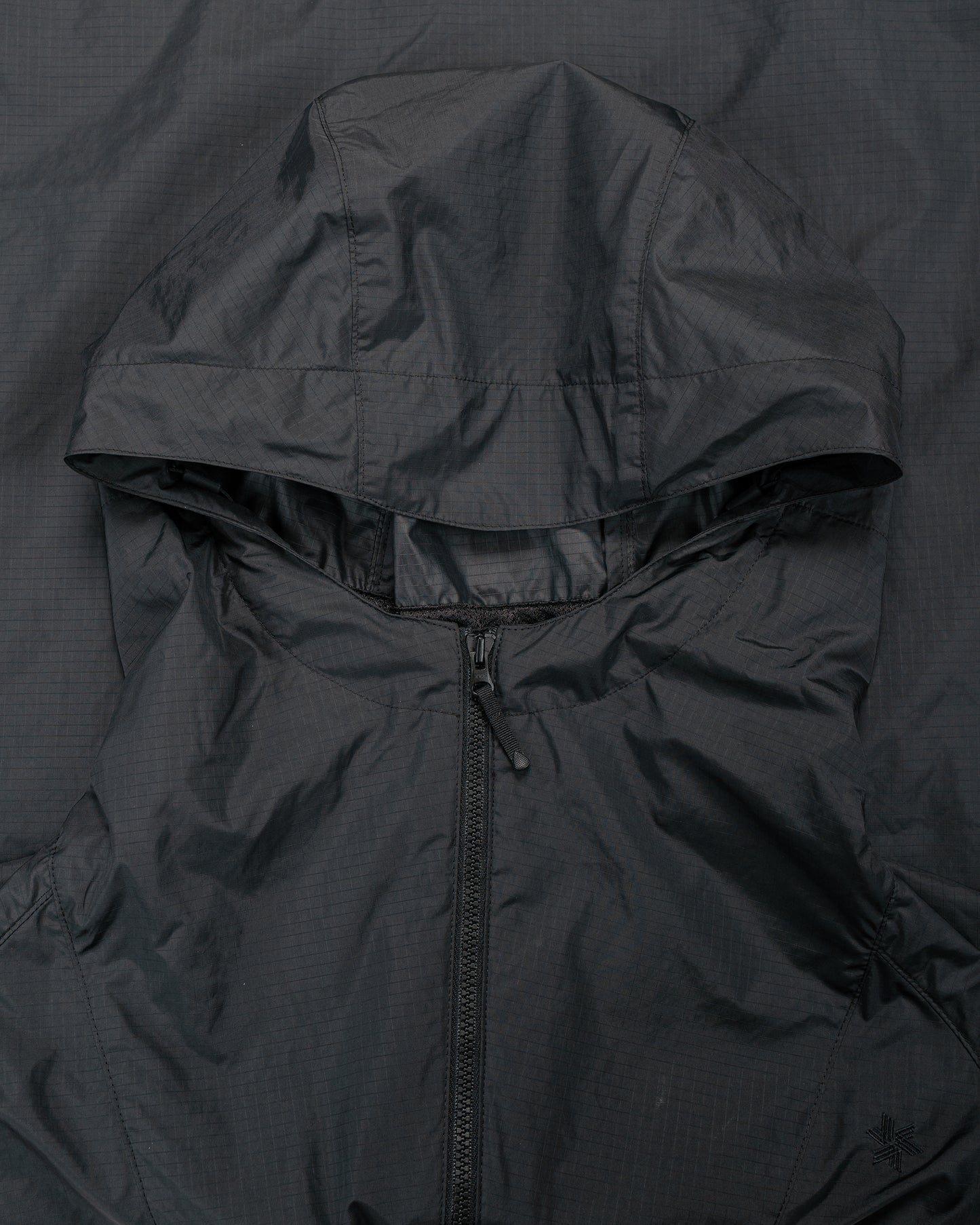 lost & found Goldwin Goldwin Rip-stop Hooded Jacket Black