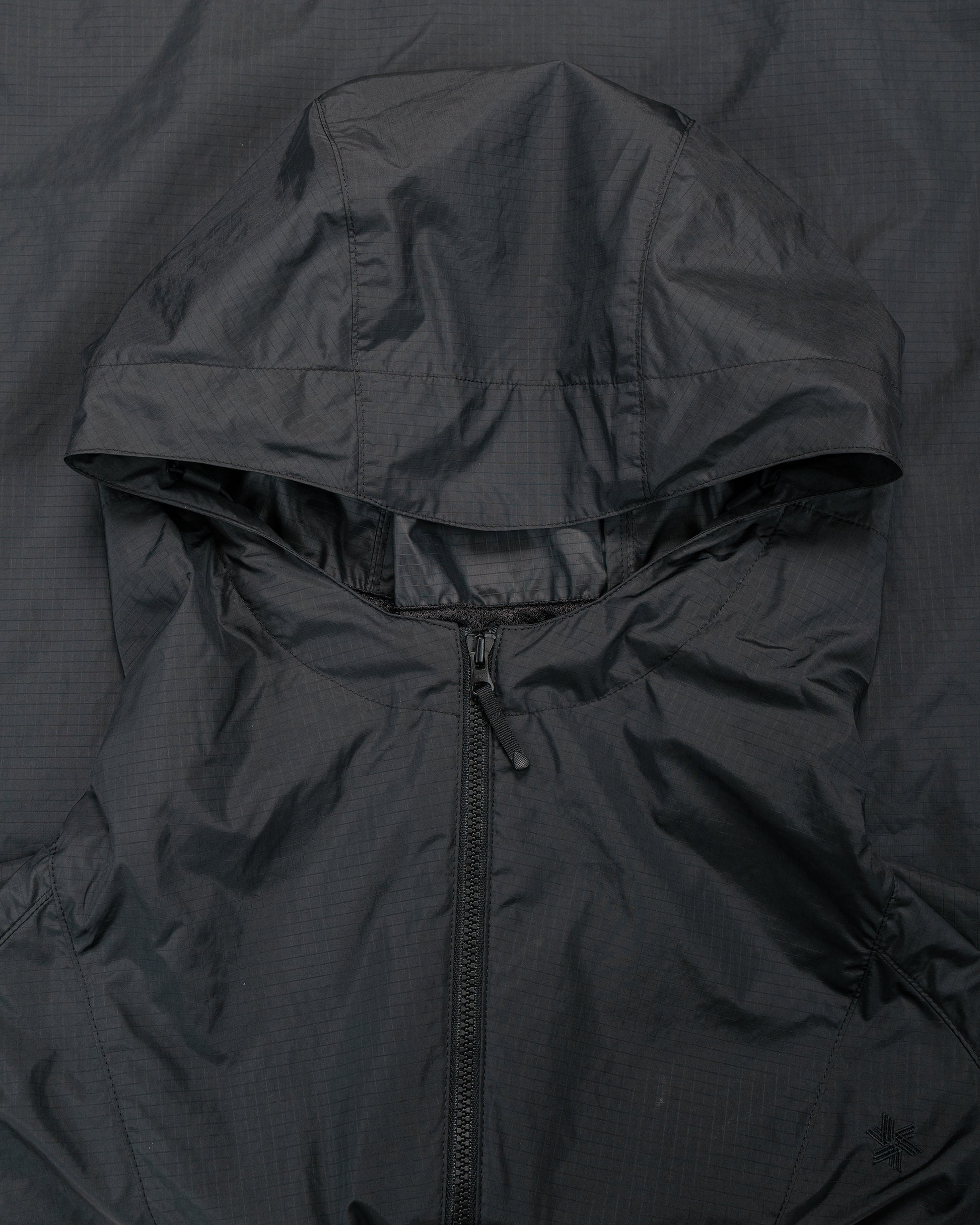 lost & found Goldwin Goldwin Rip-stop Hooded Jacket Black