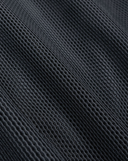 lost & found Goldwin Goldwin Tonalith Mesh Hooded Jacket Black
