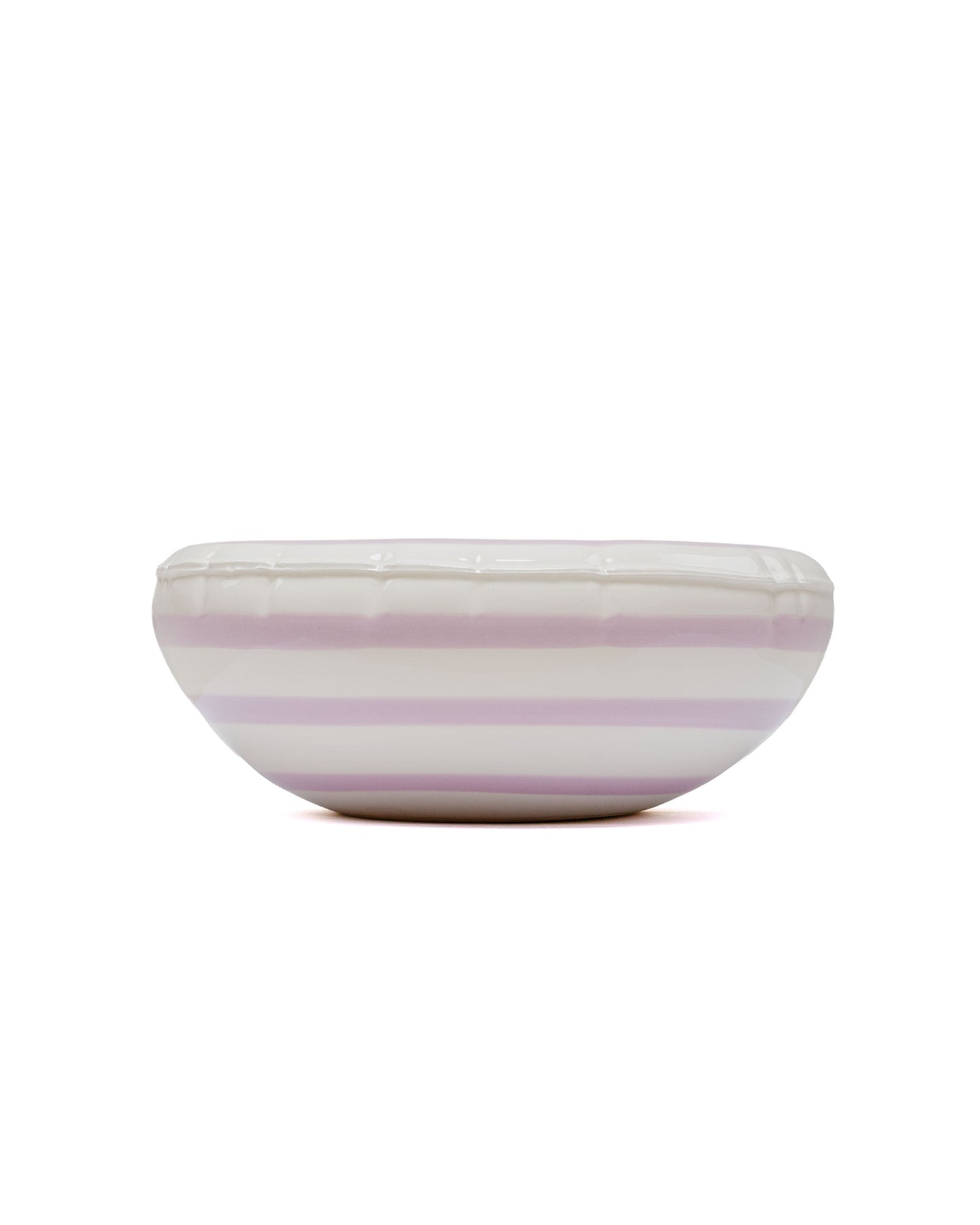 lost & found Home Studyo Home Studyo Bowl 'Lisa' Stripes Lavender Gloss