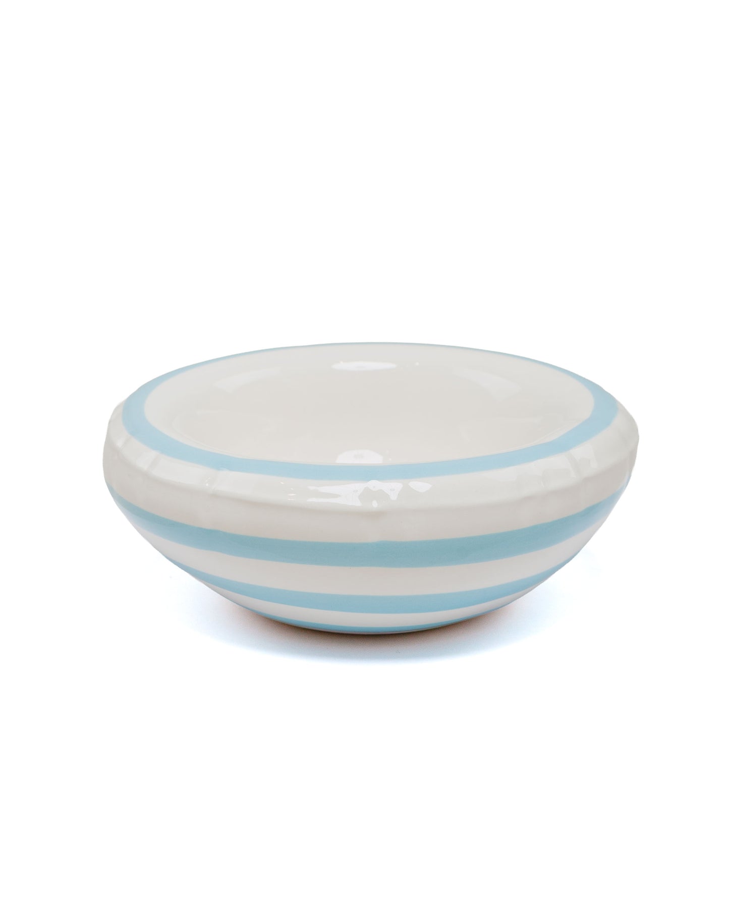 lost & found Home Studyo Home Studyo Bowl 'Lisa' Stripes Ocean Gloss