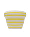 Home Studyo Planter 'Pierre' Stripes Lemon Gloss