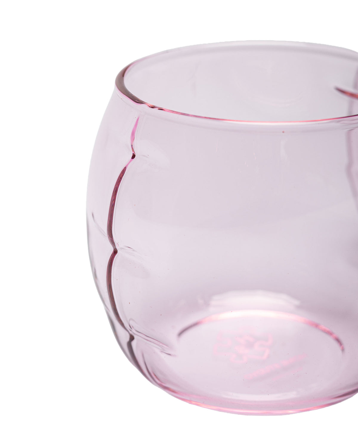 Home Studyo 'BOB' Orchid Glass