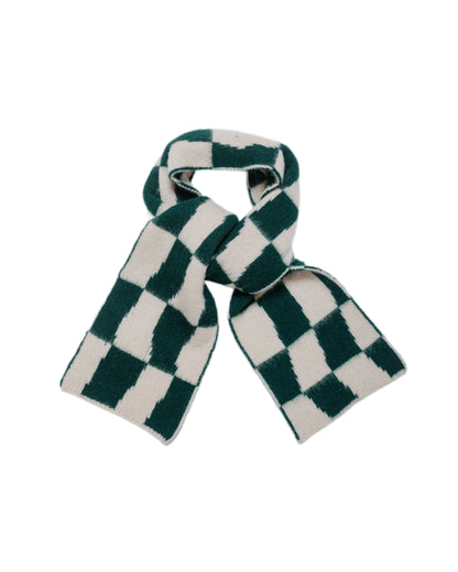 lost & found Howlin' Howlin' Mini Checkerboard Scarf Forest