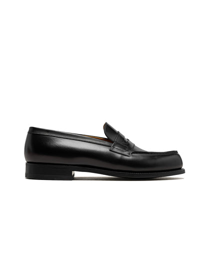 J.M. Weston 180 Loafer Black Boxcalf Leather
