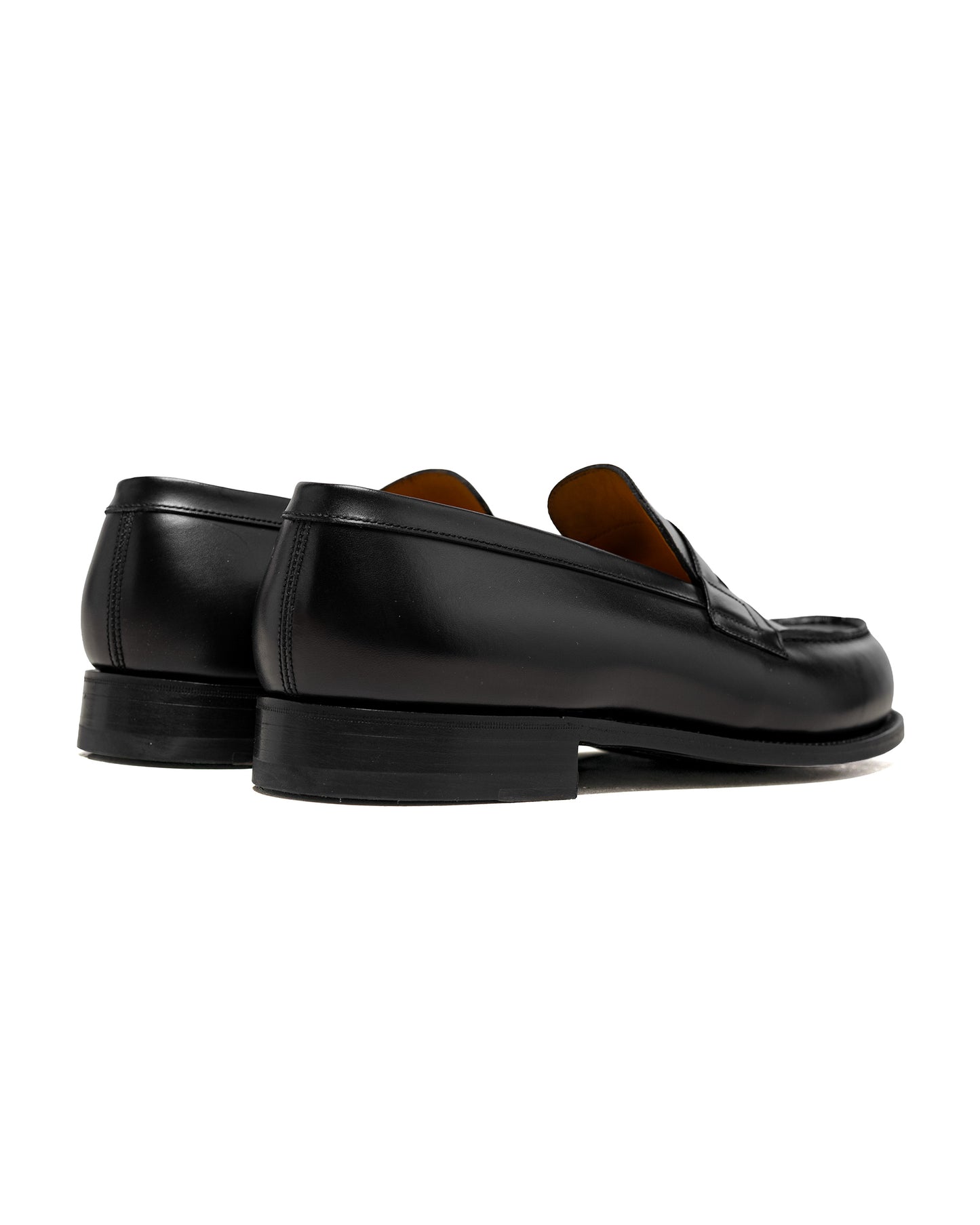 J.M. Weston 180 Loafer Black Boxcalf Leather