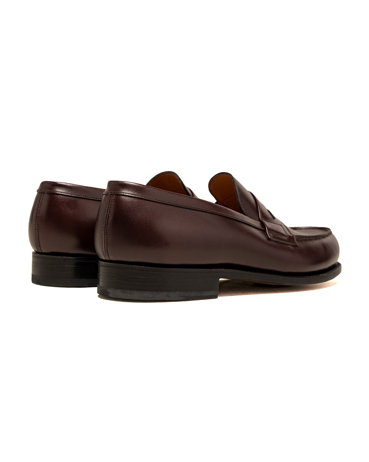 J.M. Weston 180 Loafer Brown Boxcalf Leather